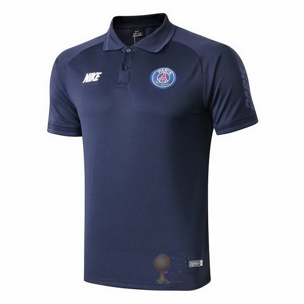 Calcio Maglie Polo Paris Saint Germain 2019 2020 Blu
