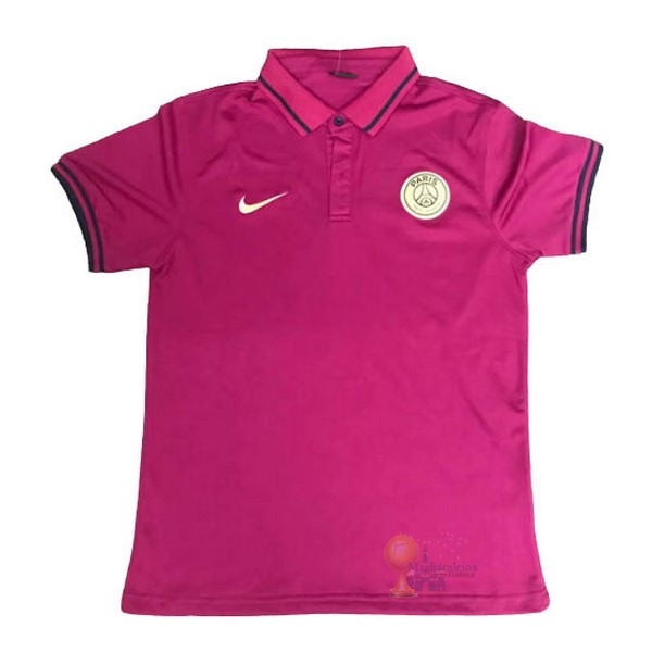 Calcio Maglie Polo Paris Saint Germain 2020 2021 Rosa
