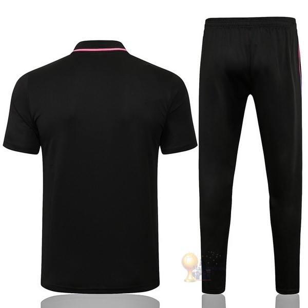 Calcio Maglie Set Completo Polo Paris Saint Germain 2021 2022 I Nero Purpureo