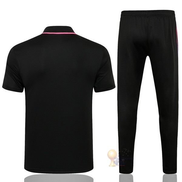 Calcio Maglie Set Completo Polo Paris Saint Germain 2021 2022 Nero Purpureo