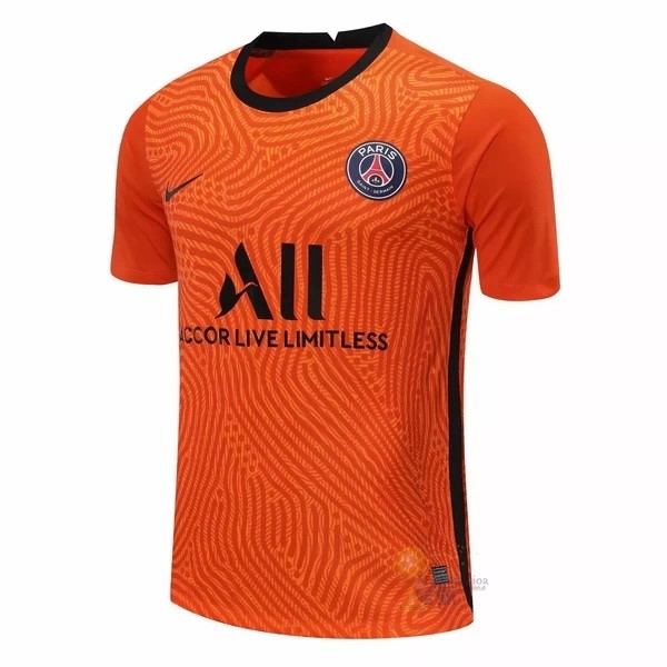 Calcio Maglie Camiseta Portero Paris Saint Germain 2020 2021 Arancione