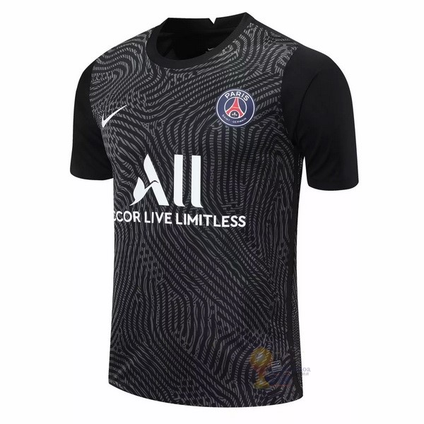 Calcio Maglie Camiseta Portero Paris Saint Germain 2020 2021 Nero