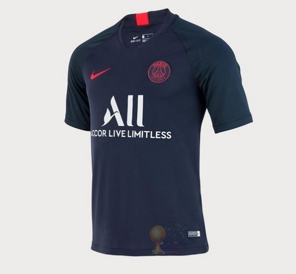 Calcio Maglie Formazione Paris Saint Germain 2019 2020 Rosso Nero