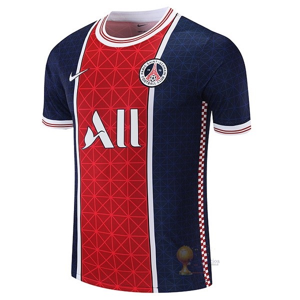 Calcio Maglie Formazione Paris Saint Germain 2021 2022 Blu Rosso