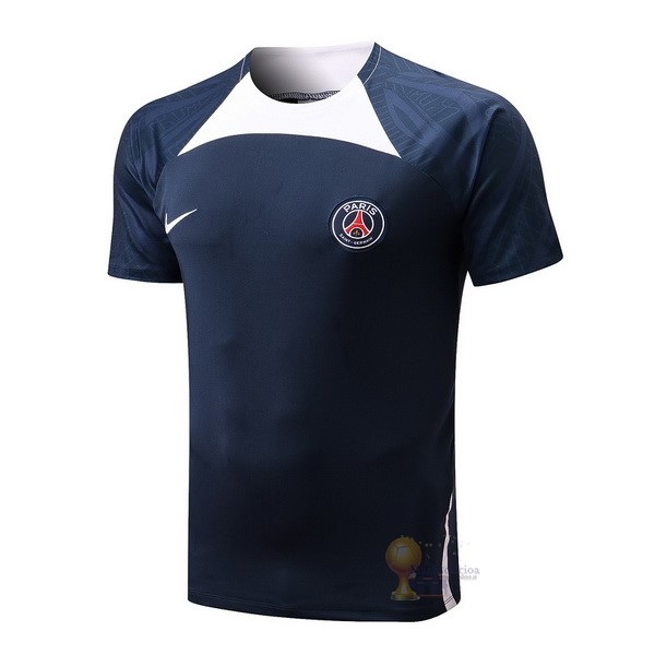 Calcio Maglie Formazione Paris Saint Germain 2022 2023 Blu Bianco