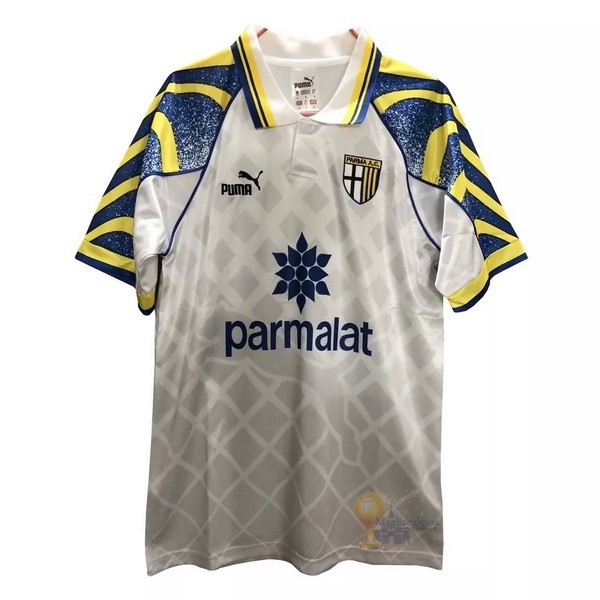 Calcio Maglie Casa Camiseta Parma Retro 1995 1997 Bianco