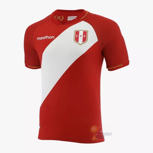 Calcio Maglie Away Maglia Perú 2021 Rosso