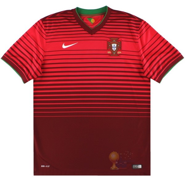 Calcio Maglie Home Maglia Portogallo Stile rétro 2014 Rosso