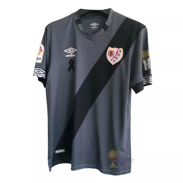 Calcio Maglie Segunda Camiseta Rayo Vallecano 2020 2021 Grigio