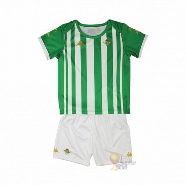 Calcio Maglie Casa Conjunto De Bambino Real Betis 2020 2021 Verde