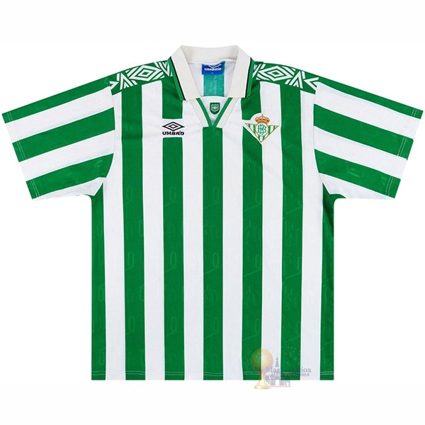 Calcio Maglie Home Maglia Real Betis Stile rétro 1994 1995 Verde