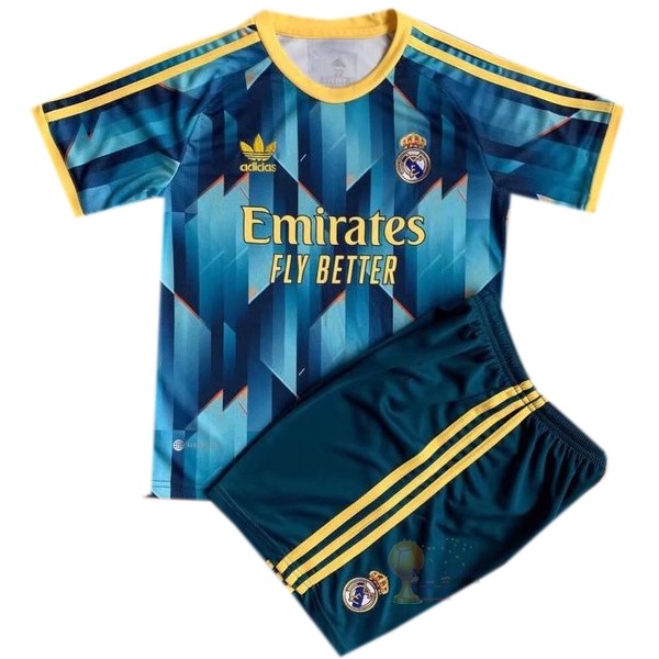 Calcio Maglie concetto Conjunto De Bambino Real Madrid 2022 2023 Blu