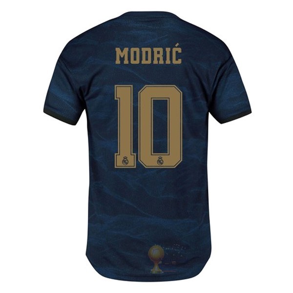 Calcio Maglie NO.10 Modric Away Maglia Real Madrid 2019 2020 Blu