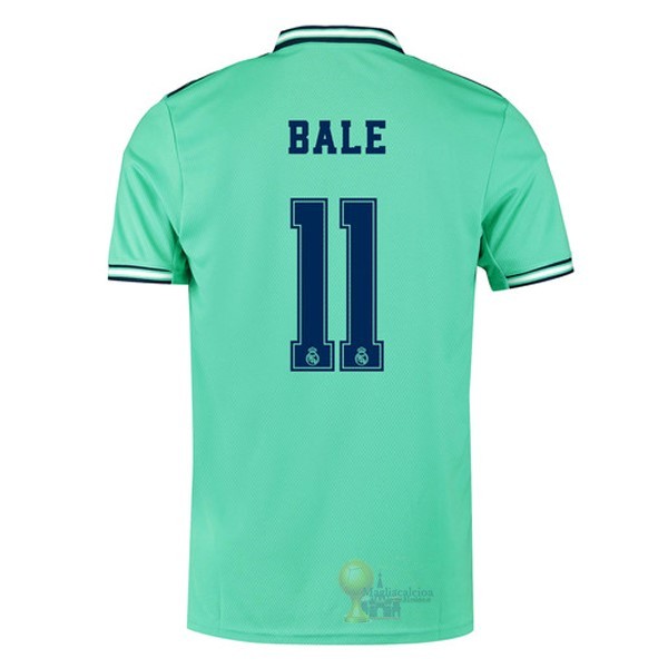Calcio Maglie NO.11 Bale Terza Maglia Real Madrid 2019 2020 Verde