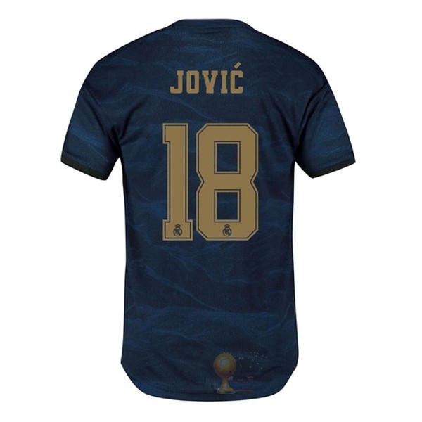 Calcio Maglie NO.18 Jovic Away Maglia Real Madrid 2019 2020 Blu
