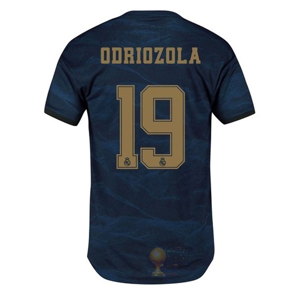 Calcio Maglie NO.19 Odriozola Away Maglia Real Madrid 2019 2020 Blu