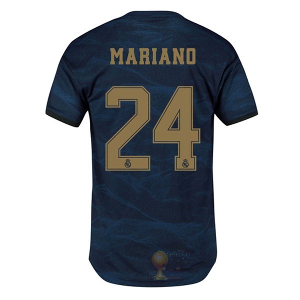 Calcio Maglie NO.24 Mariano Away Maglia Real Madrid 2019 2020 Blu