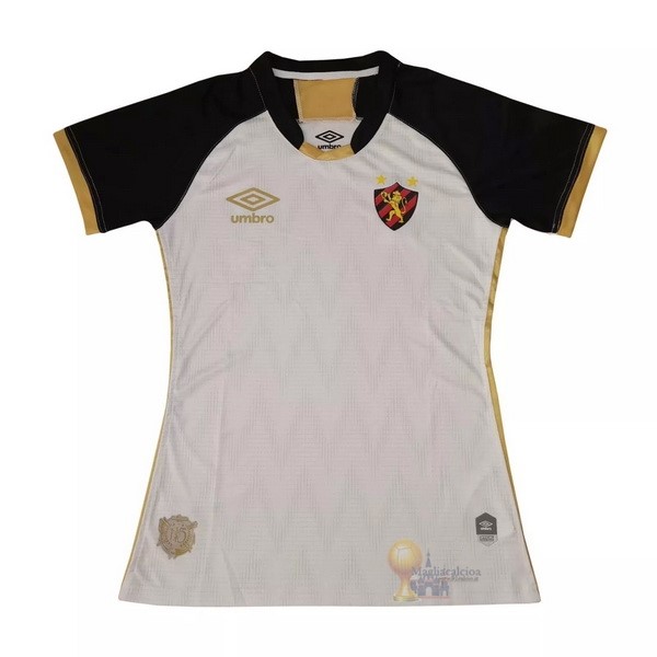 Calcio Maglie Segunda Camiseta Donna Recife 2020 2021 Bianco