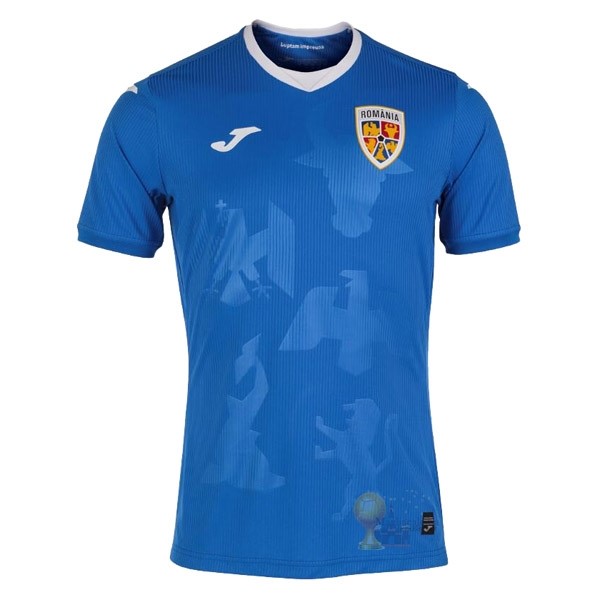 Calcio Maglie Away Maglia Romania 2020 Blu