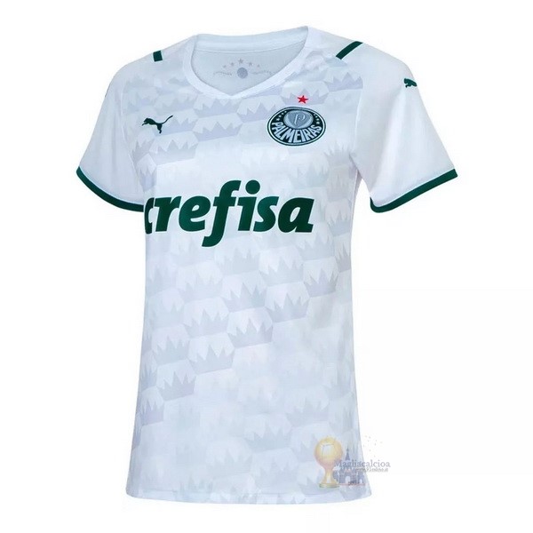Calcio Maglie Away Donna Maglia Palmeiras 2021 2022 Bianco
