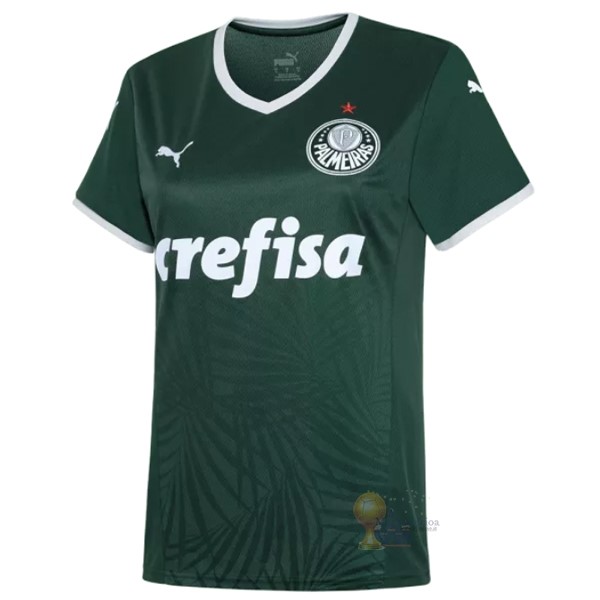 Calcio Maglie Home Donna Maglia Palmeiras 2022 2023 Verde