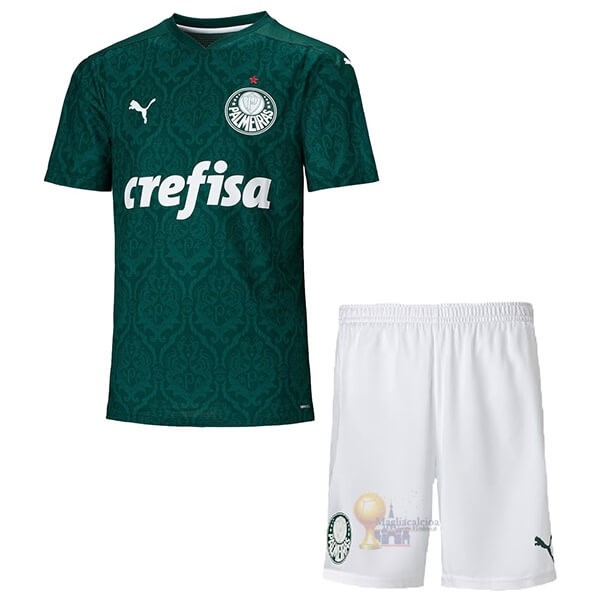 Calcio Maglie Home Set Completo Bambino Palmeiras 2020 2021 Verde