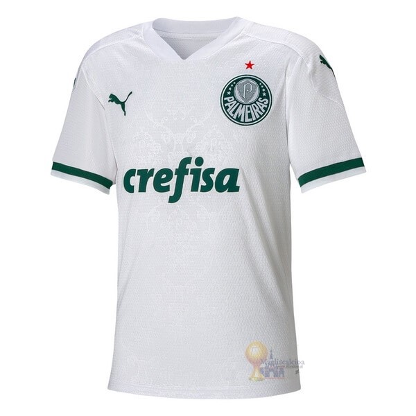 Calcio Maglie Away Maglia Palmeiras 2020 2021 Bianco