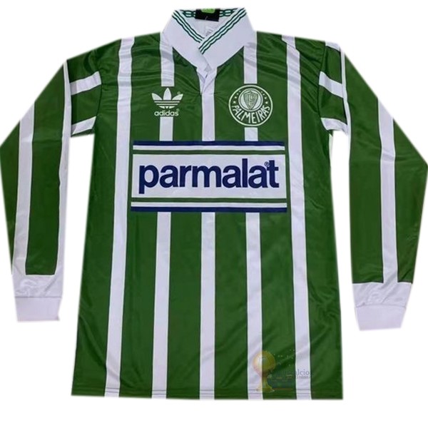 Calcio Maglie Home Manica lunga Palmeiras Stile rétro 1992 1993 Verde