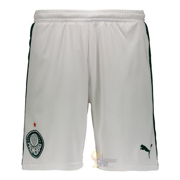 Calcio Maglie Home Pantaloni Palmeiras 2019 2020 Bianco