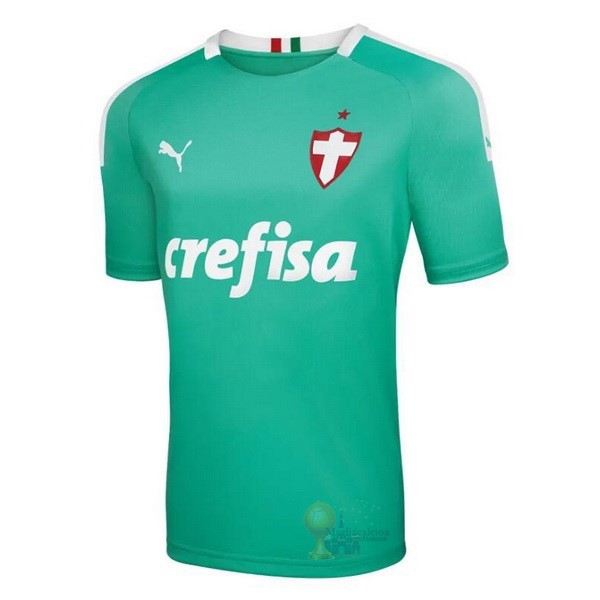 Calcio Maglie Terza Maglia Palmeiras 2019 2020 Verde Luce