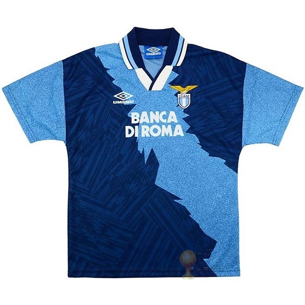 Calcio Maglie Away Maglia Lazio Stile rétro 1995 1996 Blu