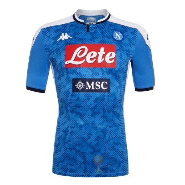 Calcio Maglie Home Maglia Napoli 2019 2020 Blu