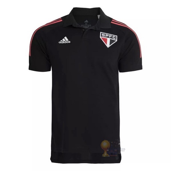 Calcio Maglie Polo São Paulo 2021 2022 Nero Maglie Di Calcio Originali