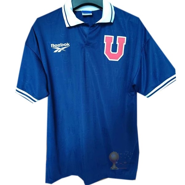 Calcio Maglie Home Maglia Universidad De Chile Stile rétro 1998 Blu