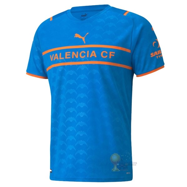 Calcio Maglie Terza Maglia Valencia 2021 2022 Blu