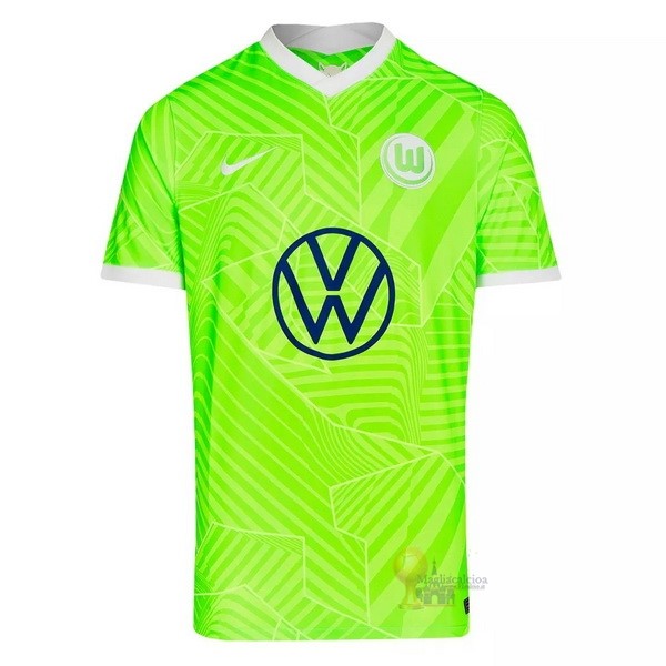 Calcio Maglie Home Maglia Wolfsburgo 2021 2022 Verde