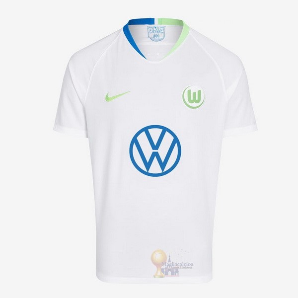 Calcio Maglie Terza Maglia Wolfsburgo 2019 2020 Bianco