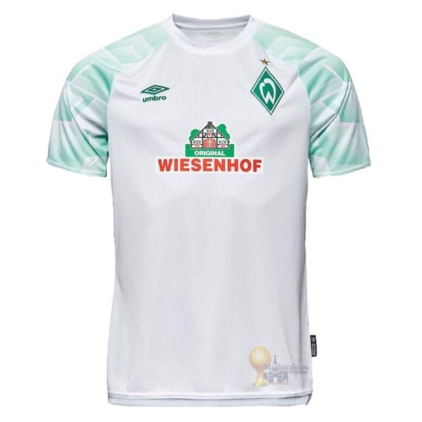 Calcio Maglie Away Maglia Werder Bremen 2020 2021 Bianco